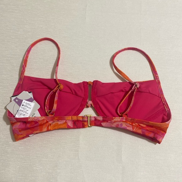 L*SPACE Women's ROSE TOP Underwire Bikini Top Size M - Picture 3 of 6